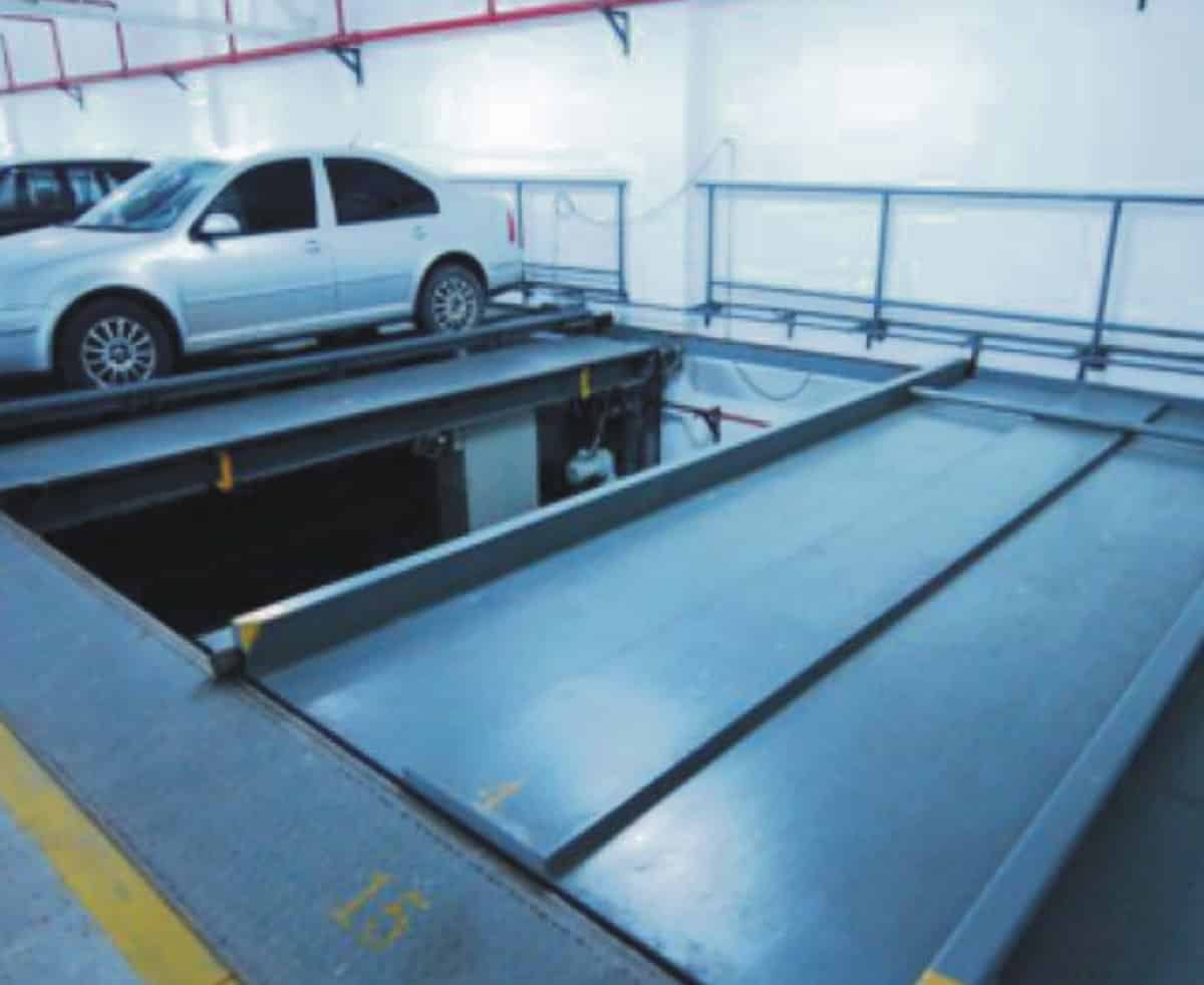 PSH2-D1負一正一地坑二層升降橫移立體停車設備